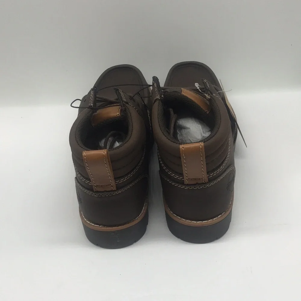 WEATHERPROOF Mens Pull Tab Padded Chester Round Toe Lace-Up Chukka Boots